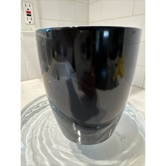 Eye to the Sky Coffee Mug Cosmic Vibes Black Gold foil 20oz Coffee Mug - Picture 7 of 13